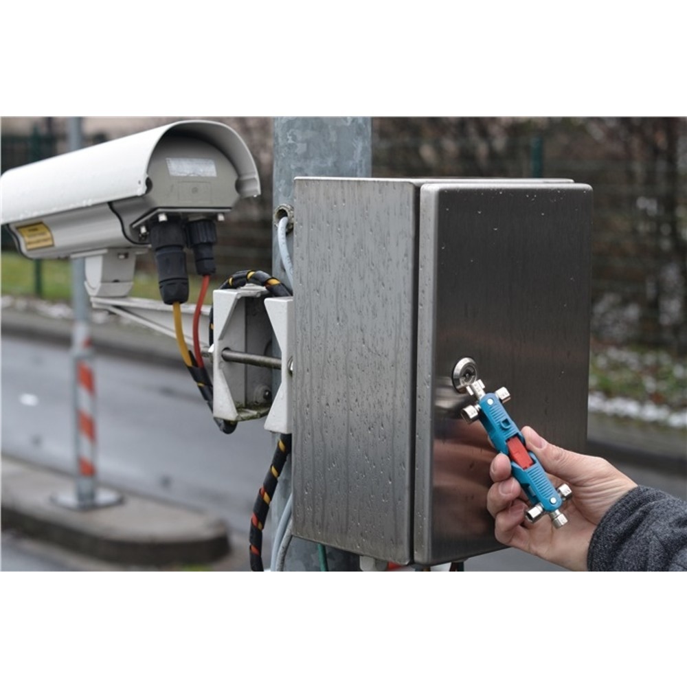 N° de l'image du produit 2 : Clé d'armoire de commande SuBMaker Quadro Plus 8 fonctions porte-embout