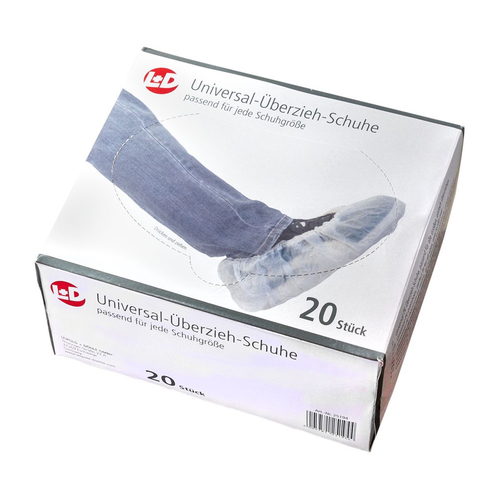 Produktabbildung: CleanGo PE-Überziehschuh 20 Stk./Spenderbox
