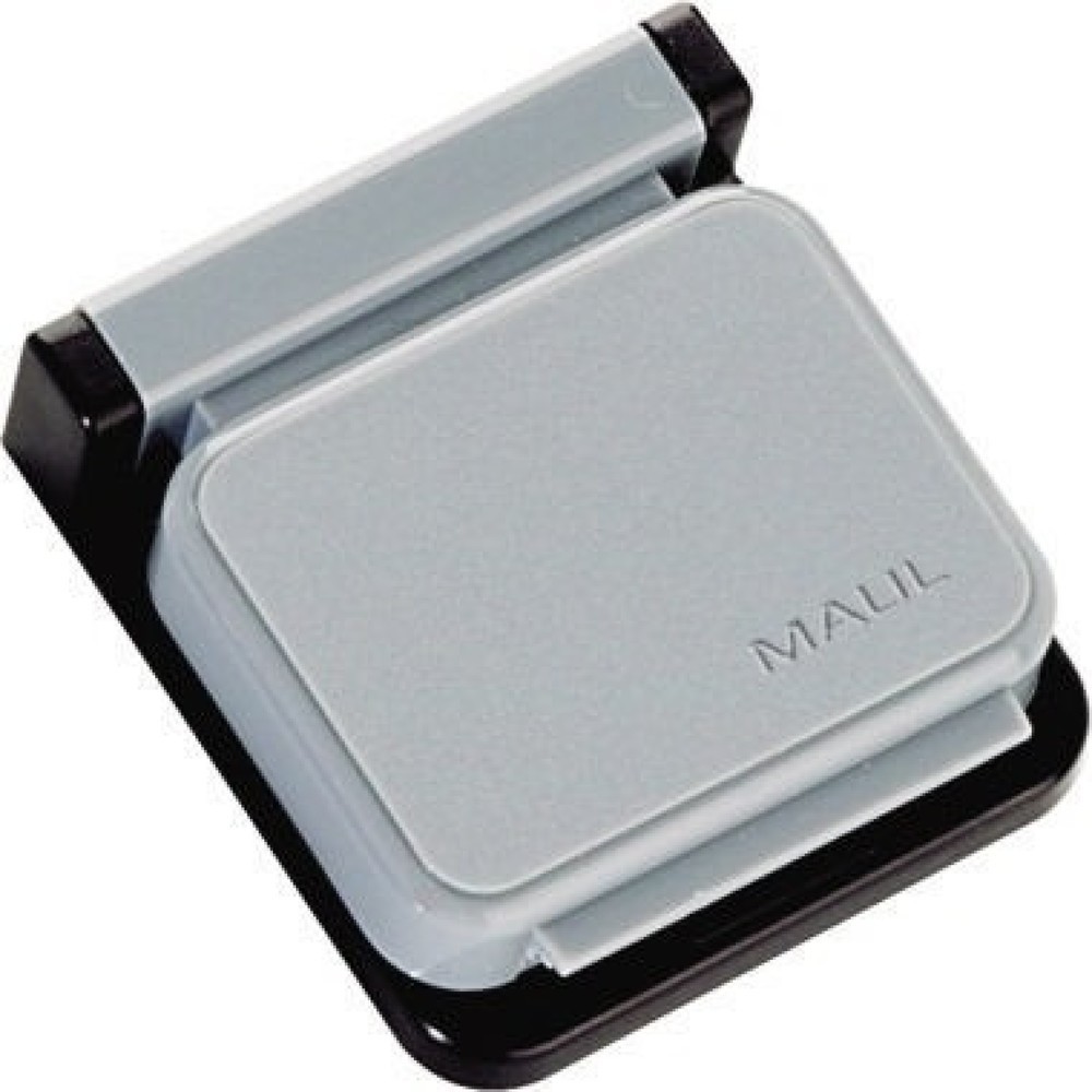 Produktabbildung: MAUL Planhalter S 6240084 1,2x4cm Kunststoff gr 10 St./Pack.