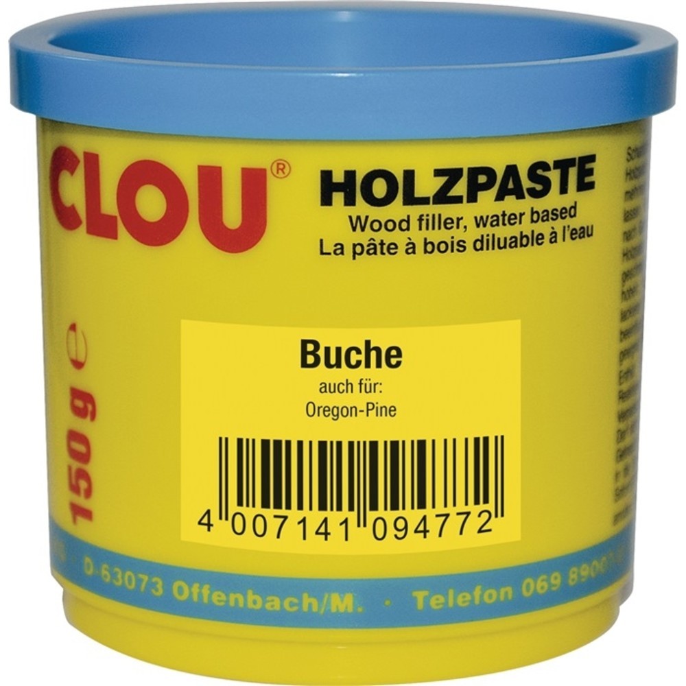 Produktabbildung Nr. 2: CLOU Holzpaste Farbe 04 buche 150g Dose