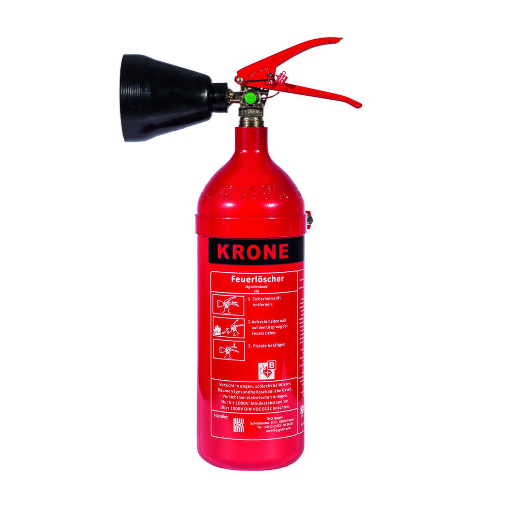 TKG 2kg CO2 -Feuerlöscher Produktabbildung: TKG 2kg CO2 -Feuerlöscher