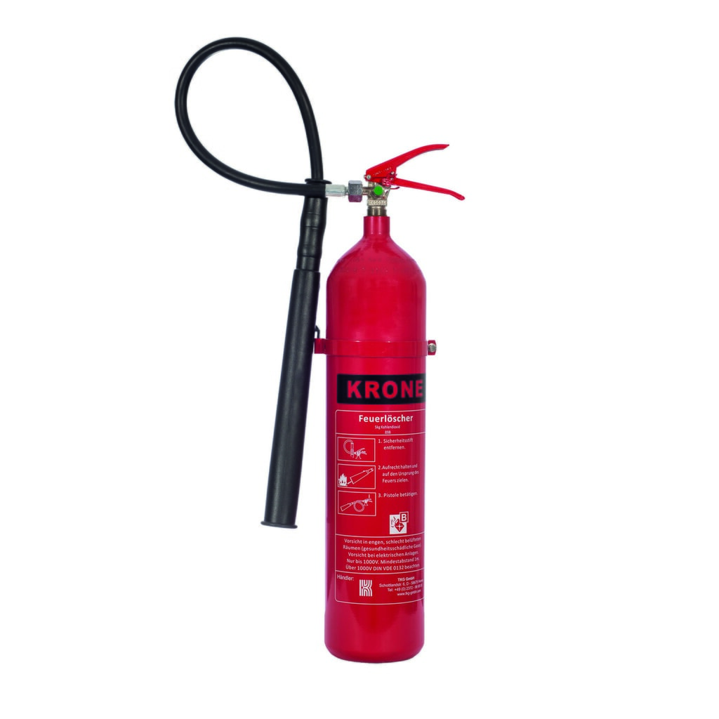 TKG 5kg CO2-Feuerlöscher Produktabbildung: TKG 5kg CO2-Feuerlöscher