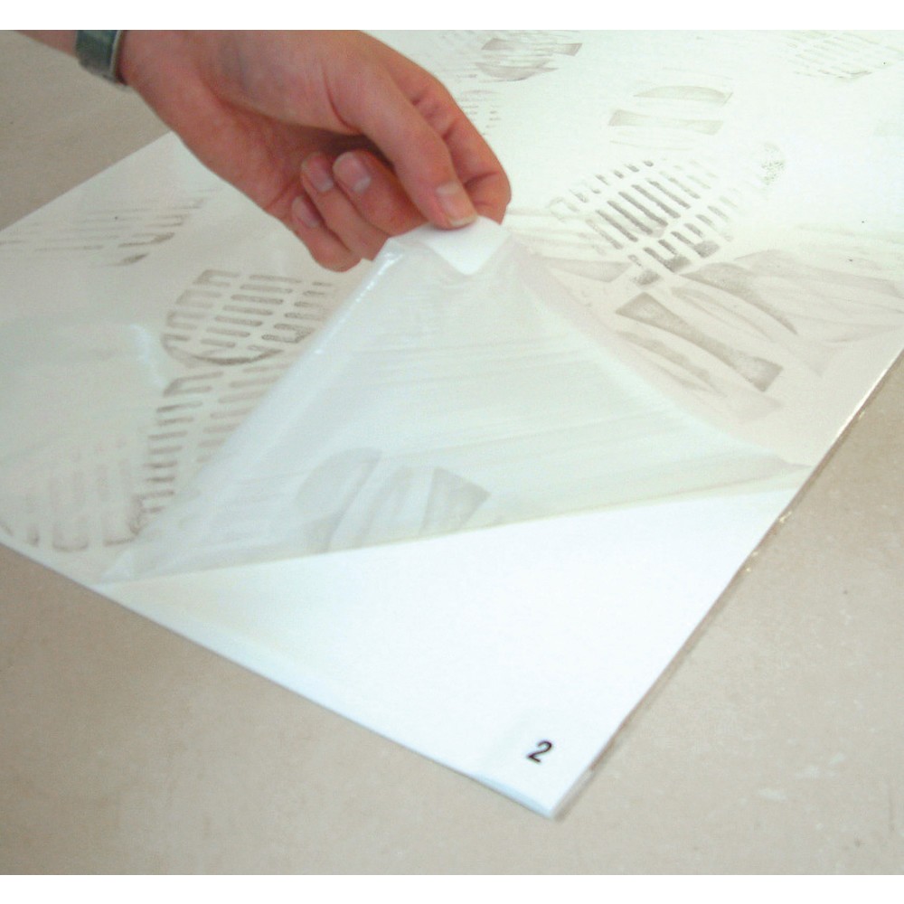 Produktabbildung Nr. 3: COBA Antibakterielle Klebematte First Step, BxL 450 x 1.170 mm, weiß
