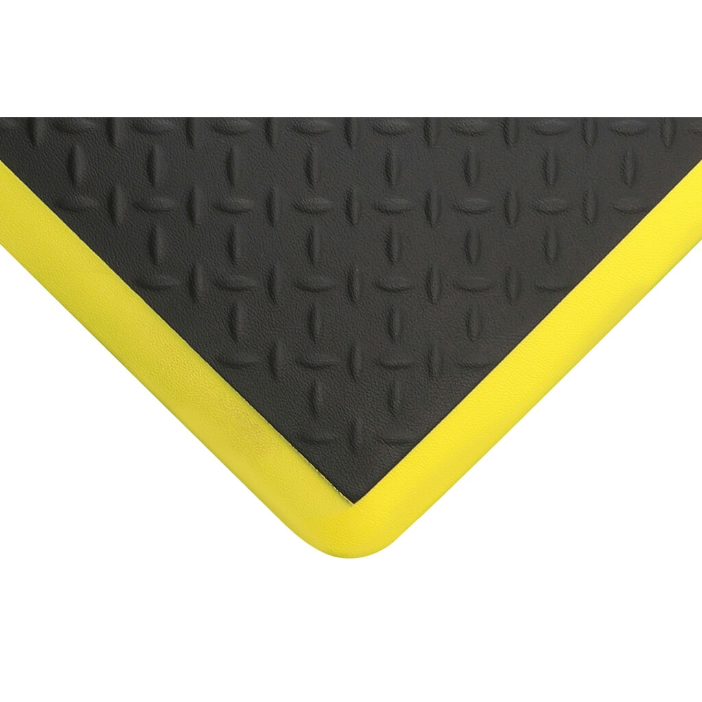 COBA Anti-Ermüdungsmatte COBAelite® Diamond, BxL 600 x 900 mm, schwarz Produktabbildung Nr. 2: COBA Anti-Ermüdungsmatte COBAelite® Diamond, BxL 600 x 900 mm, schwarz