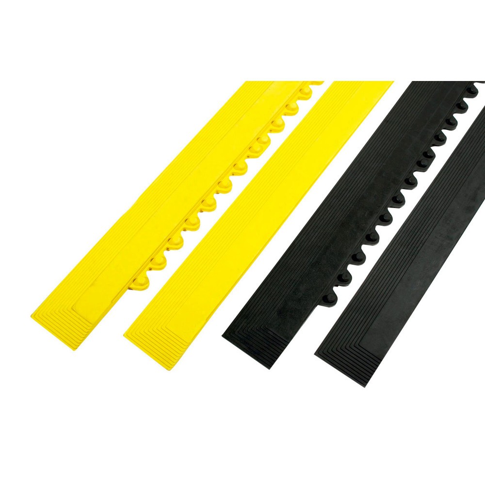Produktabbildung Nr. 1: COBA Anti-Ermüdungsmatte Fatigue Step, Randleiste, B1, männlich, gelb