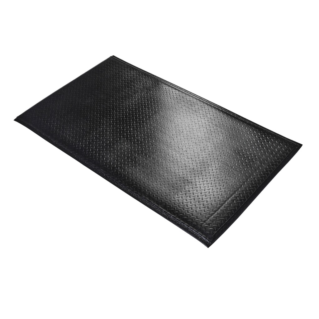 COBA Anti-Ermüdungsmatte Orthomat® Comfort Plus, BxL 600 x 900 mm, schwarz Produktabbildung: COBA Anti-Ermüdungsmatte Orthomat® Comfort Plus, BxL 600 x 900 mm, schwarz