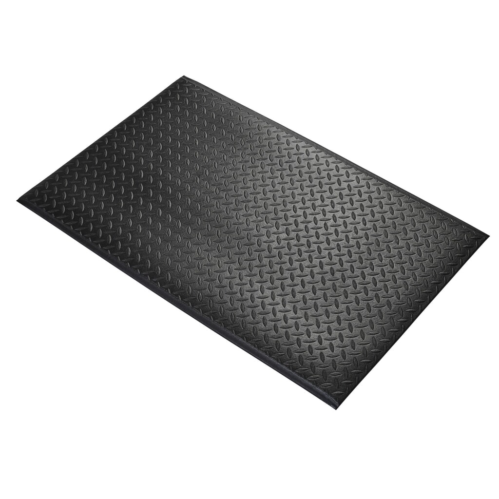 Produktabbildung: COBA Anti-Ermüdungsmatte Orthomat® Diamond, BxL 900 mm x lfm, schwarz