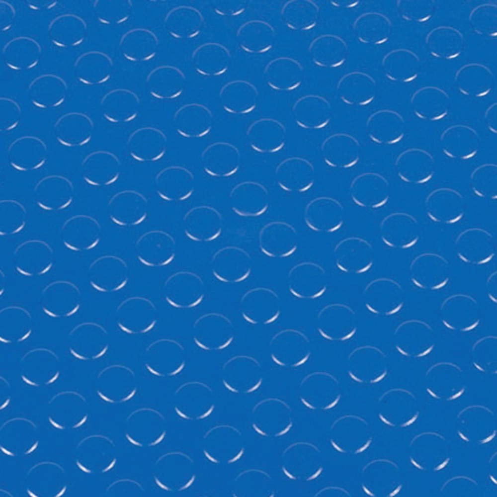 N° de l'image du produit 2 : COBA Dalle de sol en PVC, aspect picots, lxP 500 x 500 mm, bleu