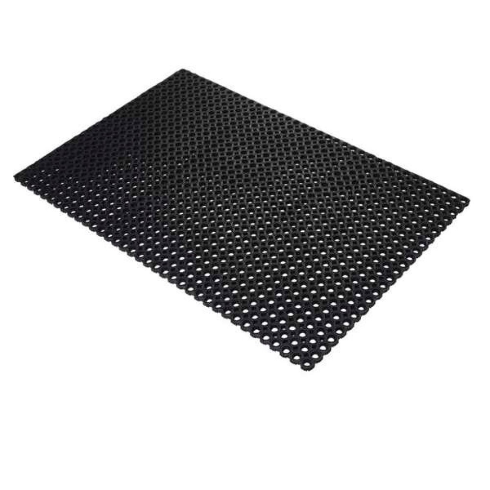 Número de imagen del producto 1: COBA Alfombrilla antisuciedad Ringmat Octoroll, An x Fo 1.0 x m lineal, negra