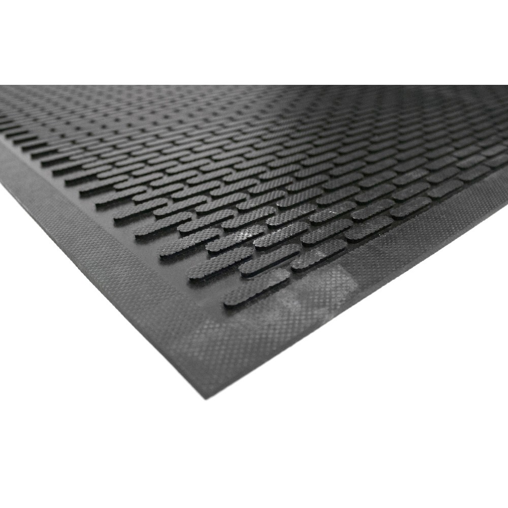 Zdjęcie produktu nr 2: COBA Mata podłogowa COBAscrape, szer. x gł. 850 x 3000 mm, kolor czarny
