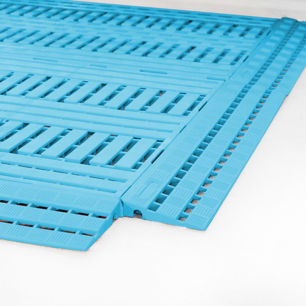 Číslo obrázka výrobku 1: COBA PE rohož pracovná doska, š x H 600 x 1200 mm, modrá