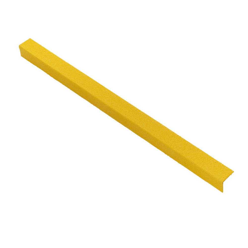 Číslo obrázka výrobku 2: COBA Protišmykový schodiskový profil COBAGRiP® Stair Nosing, v × š × h 5,5 × 1 000 × 55 mm, žltá