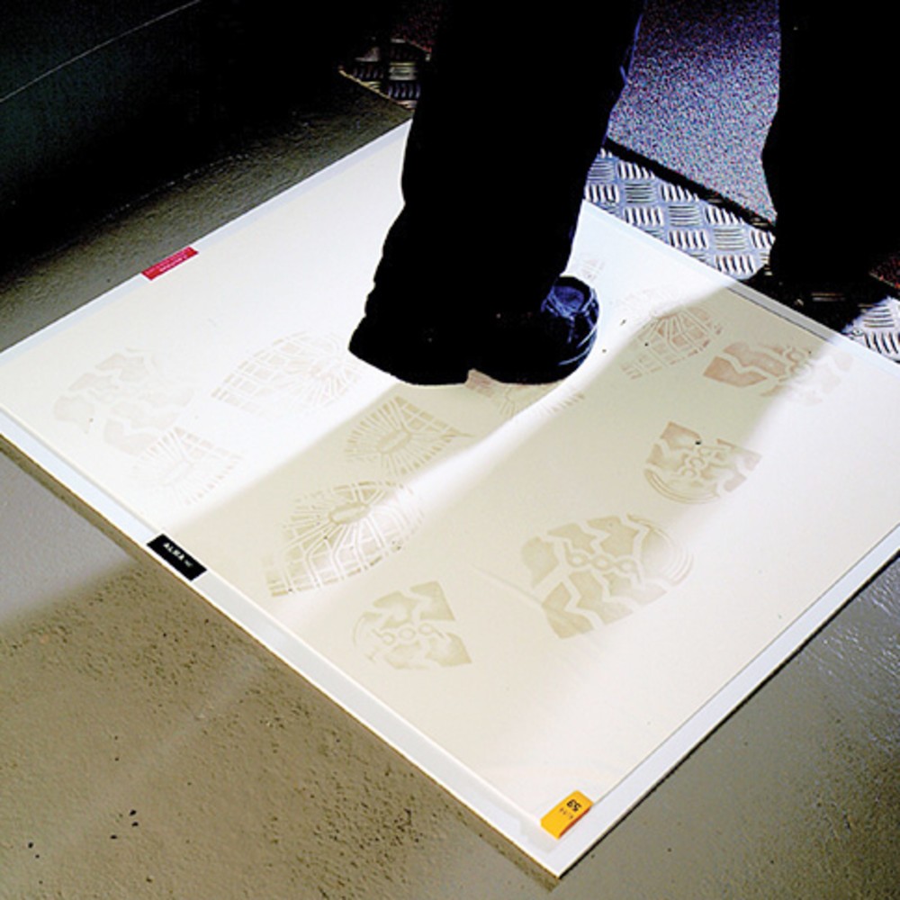 Produktabbildung Nr. 2: COBA Reinraum-Klebematte, BxL 800 x 600 mm, weiß