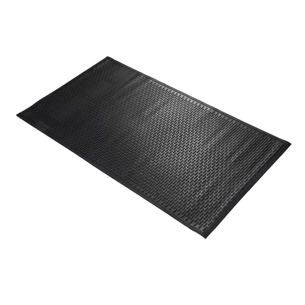 Produktabbildung: COBA Schmutzfangmatte COBAscrape, BxL 850 x 750 mm, schwarz