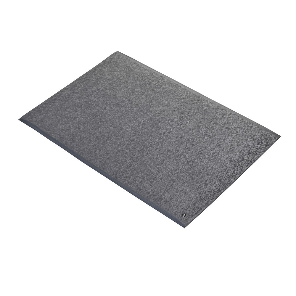 Imagen del producto: COBA Set de alfombrilla antifatiga de PVC, An x P: 600 x 900 mm, gris