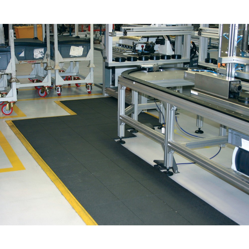 N° de l'image du produit 4 : COBA Tapis anti-fatigue Fatigue Step Solid, nitrile, lxP 900 x 900 mm