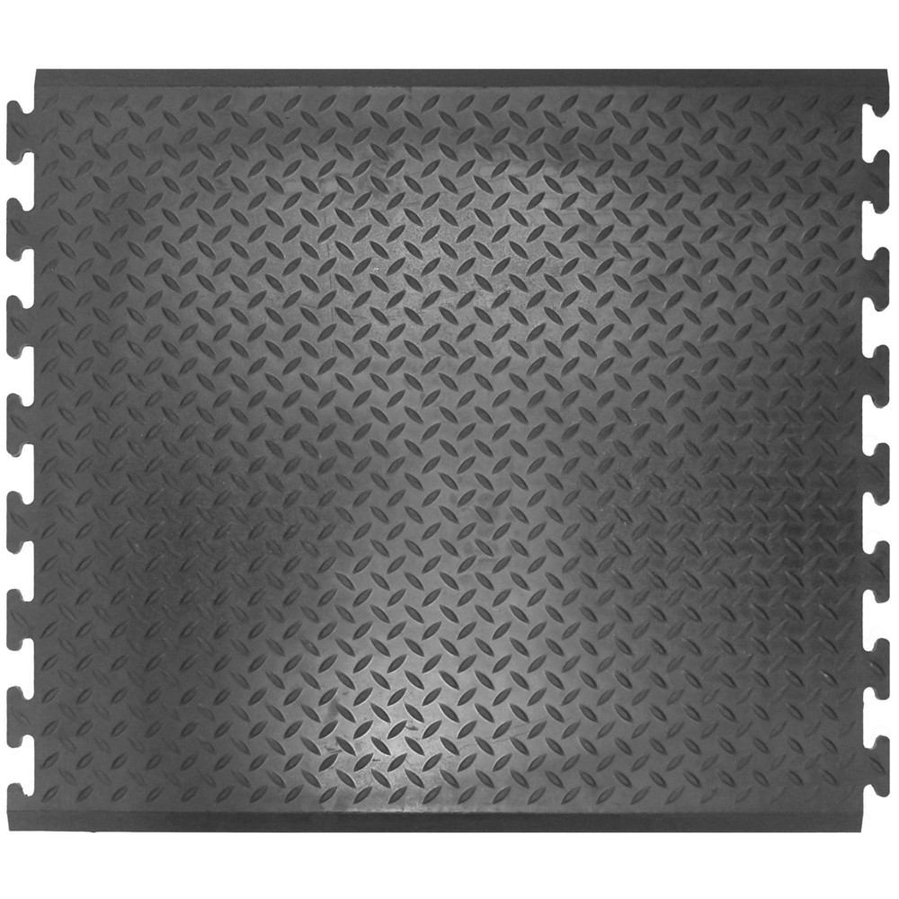 N° de l'image du produit 4 : COBA Tapis de travail Comfort-Lok, pièce médiane, lxP 700 x 800 mm, noir