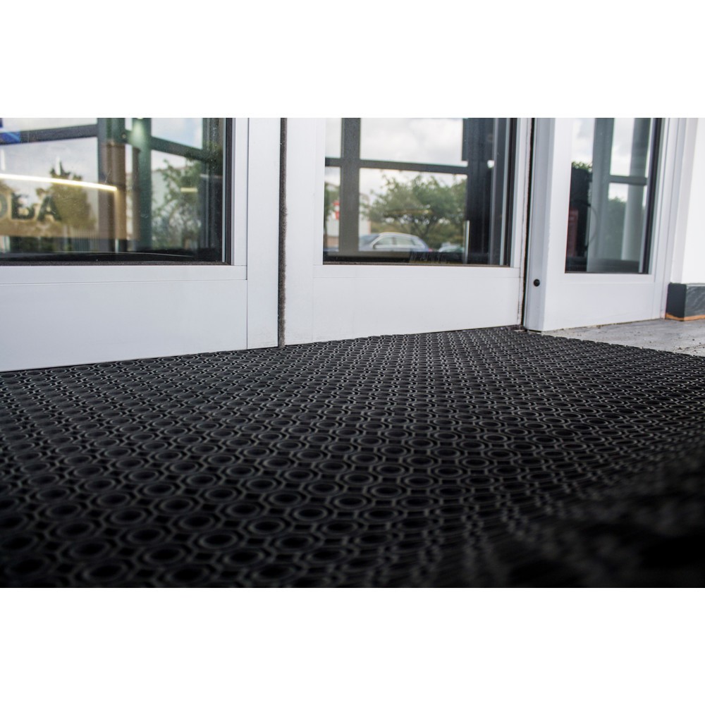 Immagine del prodotto n. 3: COBA Tappeto cattura-sporco Ringmat Octoroll, LxP 1,0 x metro lineare, nero