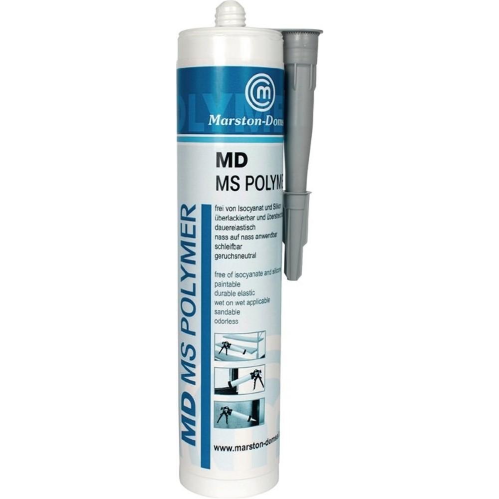 Illustration du produit: Adhésif et mastic MARSTON MD-MS polymère blanc 440g cartouche