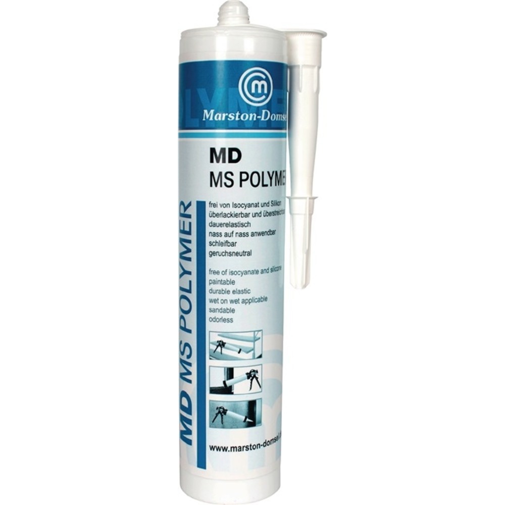 N° de l'image du produit 2 : Adhésif et mastic MARSTON MD-MS polymère blanc 440g cartouche