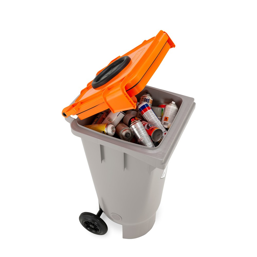 N° de l'image du produit 13 : Collecteur pour bombes aérosols CEMO, 120 litres