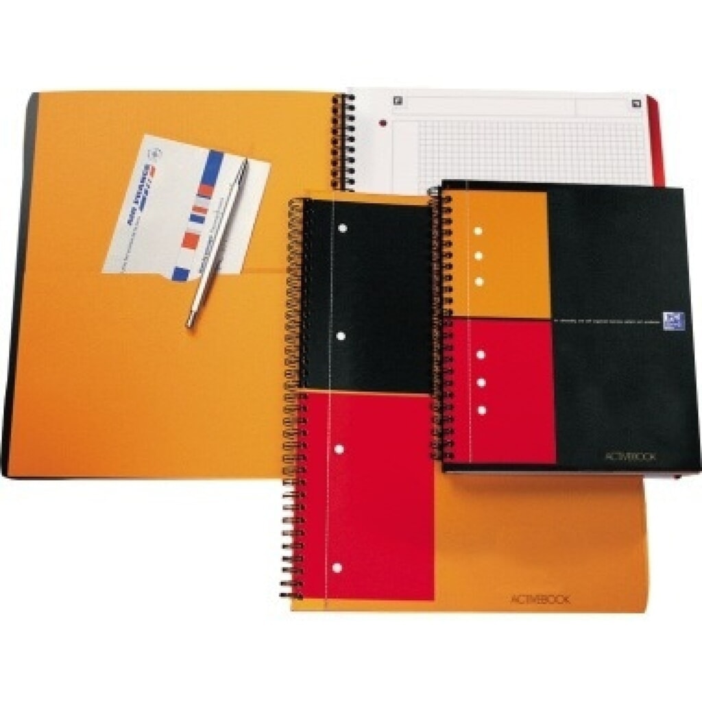 Produktabbildung Nr. 3: Oxford Collegeblock Activebook 100104329 DIN A4+ 80Blatt kariert