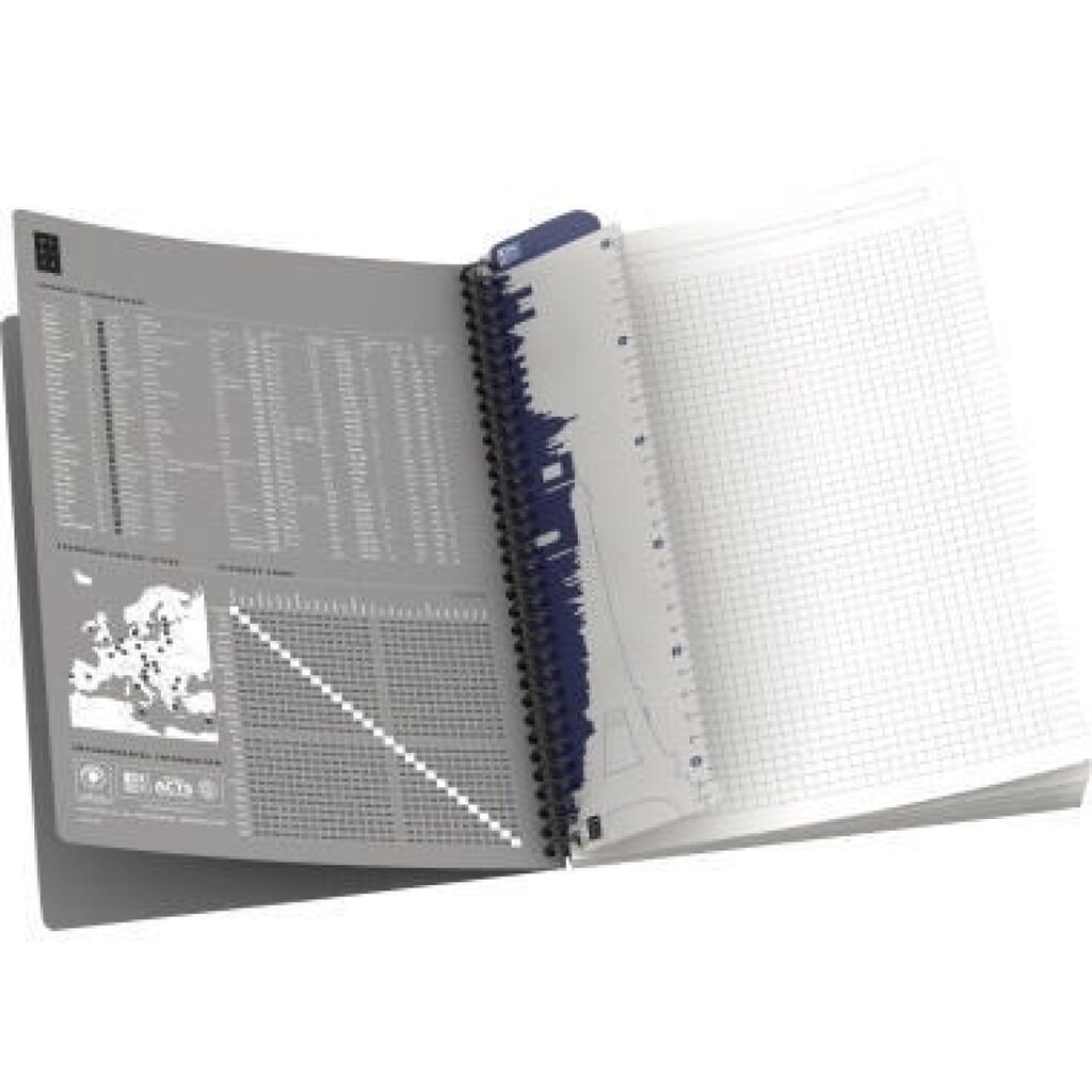 Produktabbildung Nr. 4: Oxford Collegeblock Activebook 100101421 DIN A4 kariert 90Blatt
