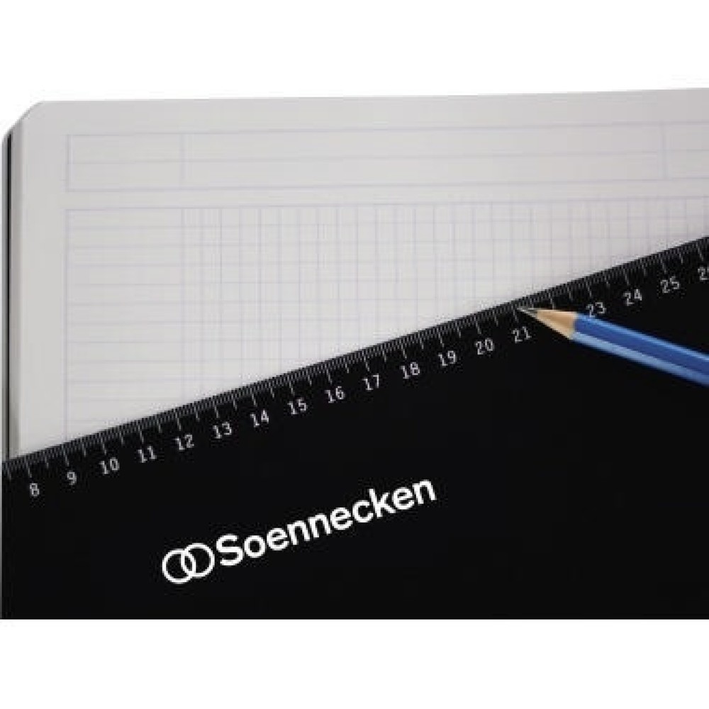Produktabbildung Nr. 3: Soennecken Officebook 2354 DIN A5+ 90g 80Bl. Lineal/Lesezeichen kar.