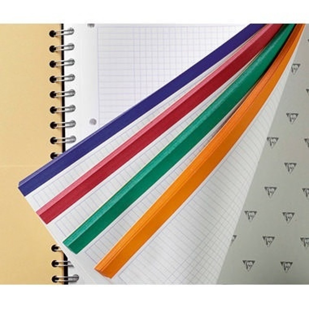 Produktabbildung Nr. 6: Clairefontaine Spiralnotizblock 82123C DIN A4 90g 80Bl. kar weiß