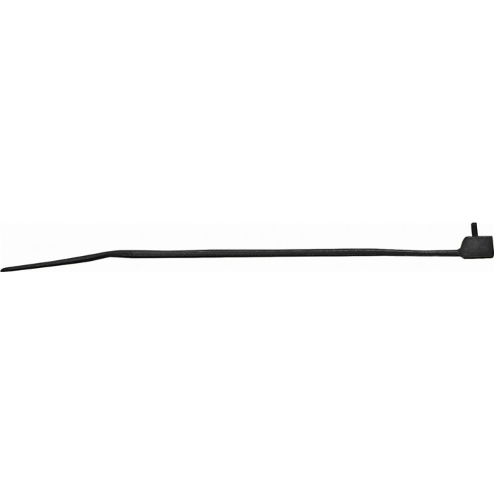 N° de l'image du produit 4 : Collier de câblage longueur 100 mm largeur 3,6 mm polyamide noir 100 pièces/sach