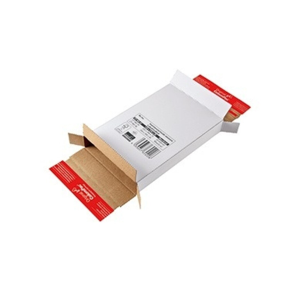 Produktabbildung Nr. 6: ColomPac Faltkarton CP065.56 24,4x34,4x4,5cm sk weiß