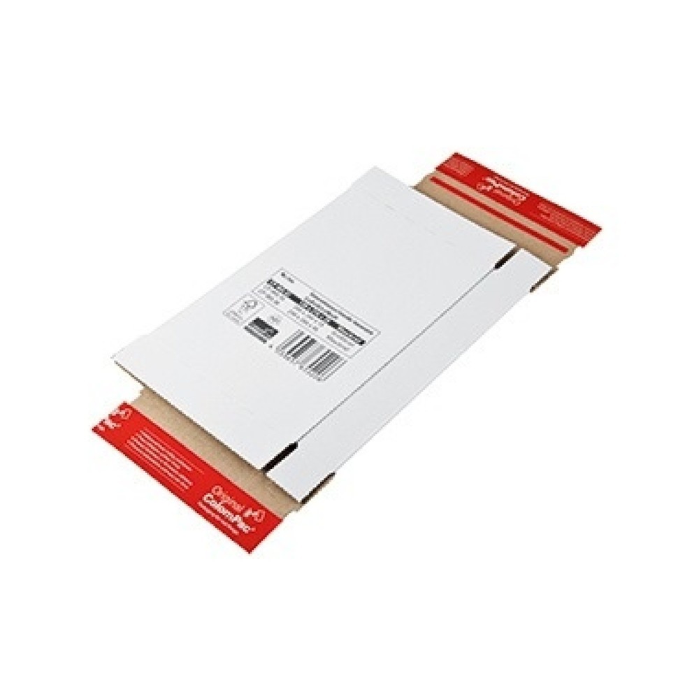 Produktabbildung Nr. 8: ColomPac Faltkarton CP065.56 24,4x34,4x4,5cm sk weiß