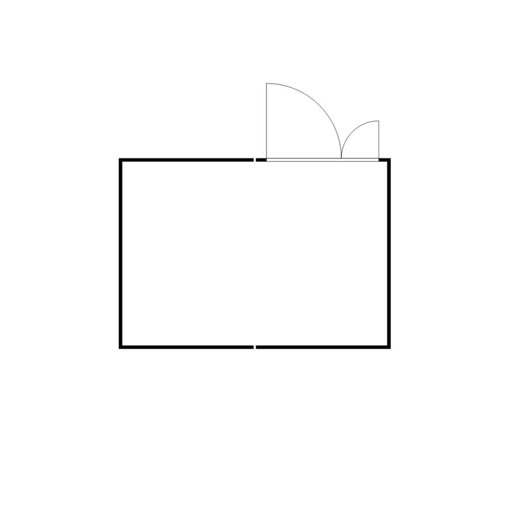 Productafbeelding nr. 2: Combinatie van containers voor gevaarlijke stoffen SAFE Tank 2000 PLG, verzinkt, voorgemonteerd, buitenafmetingen 3.050x4.340x2.310 mm, dubbele draaideur (asymmetrische verdeling), centraal in de module, opslagruimte 12 m²