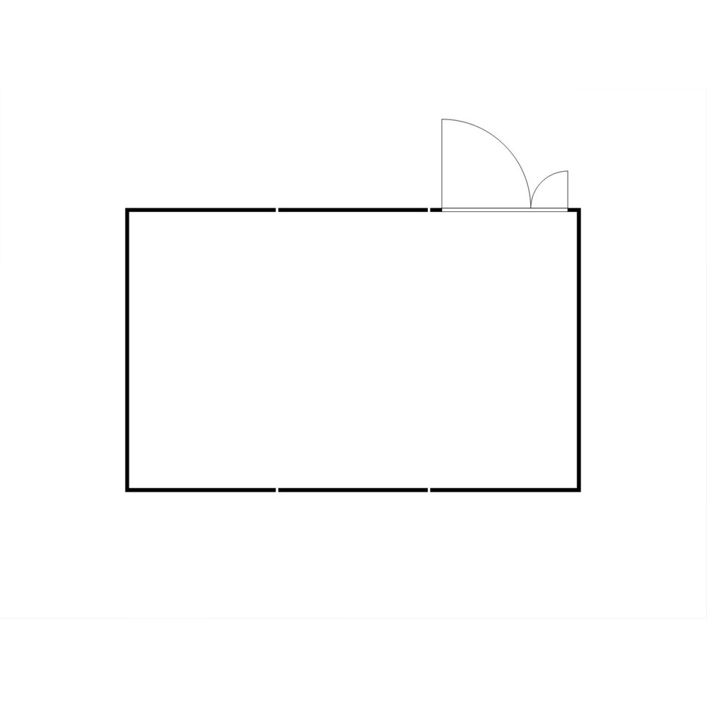 Productafbeelding nr. 2: Combinatie van containers voor gevaarlijke stoffen SAFE Tank 3500 PLG / ALG, geïsoleerd, voorgemonteerd, met kunststof coating RAL 9002, buitenafmetingen 4.350x6.520x2.510 mm, dubbele draaideur (asymmetrische verdeling), zijdelings in de zijde van 6