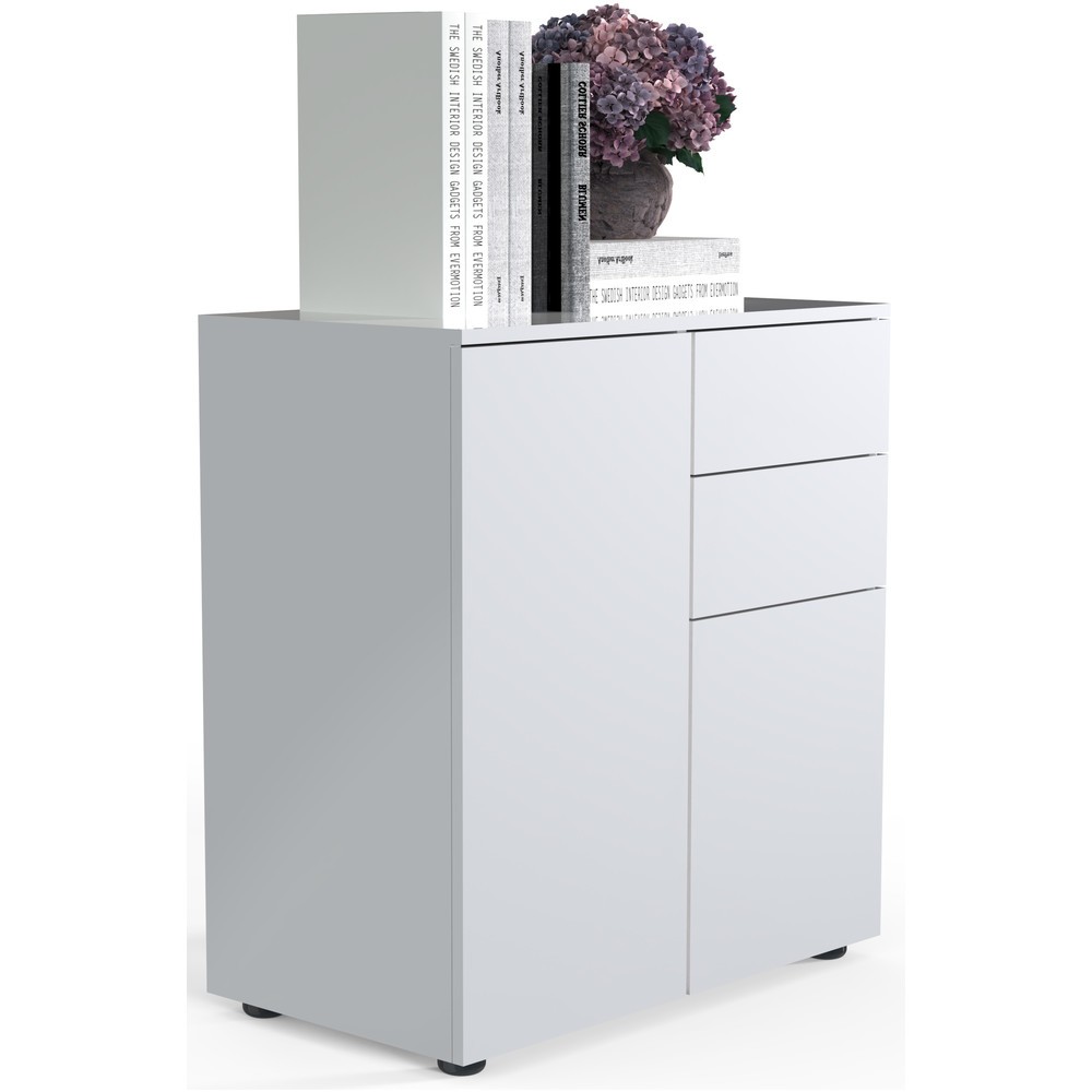 Imagen del producto: Cómoda VCM Dalosa de 4 compartimentos, blanco
