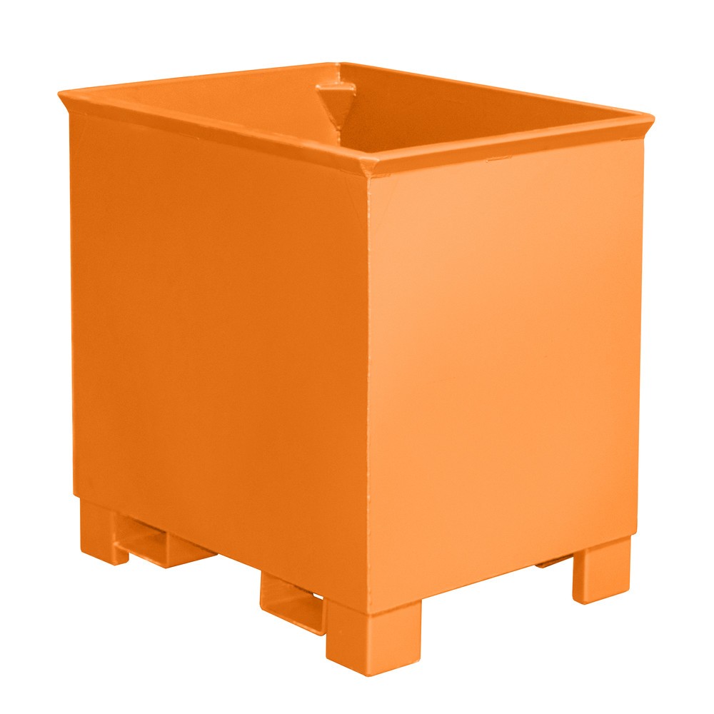 Número de imagen del producto 3: Eurocaja Bauer® para trenes logísticos, pintada, volumen 0,8 m³, RAL 7005 gris ratón