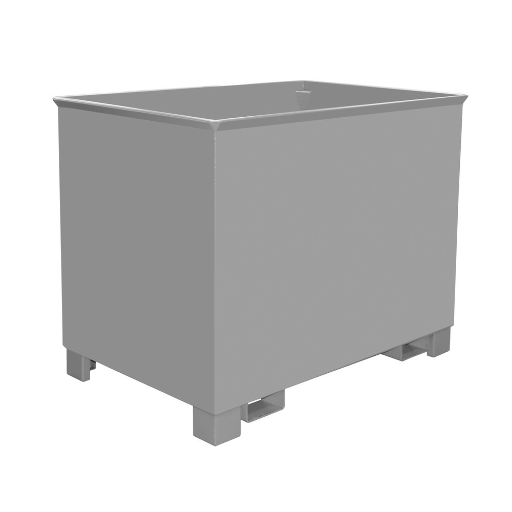 Imagen del producto: Eurocaja Bauer® para trenes logísticos, pintada, volumen 0,8 m³, RAL 7005 gris ratón