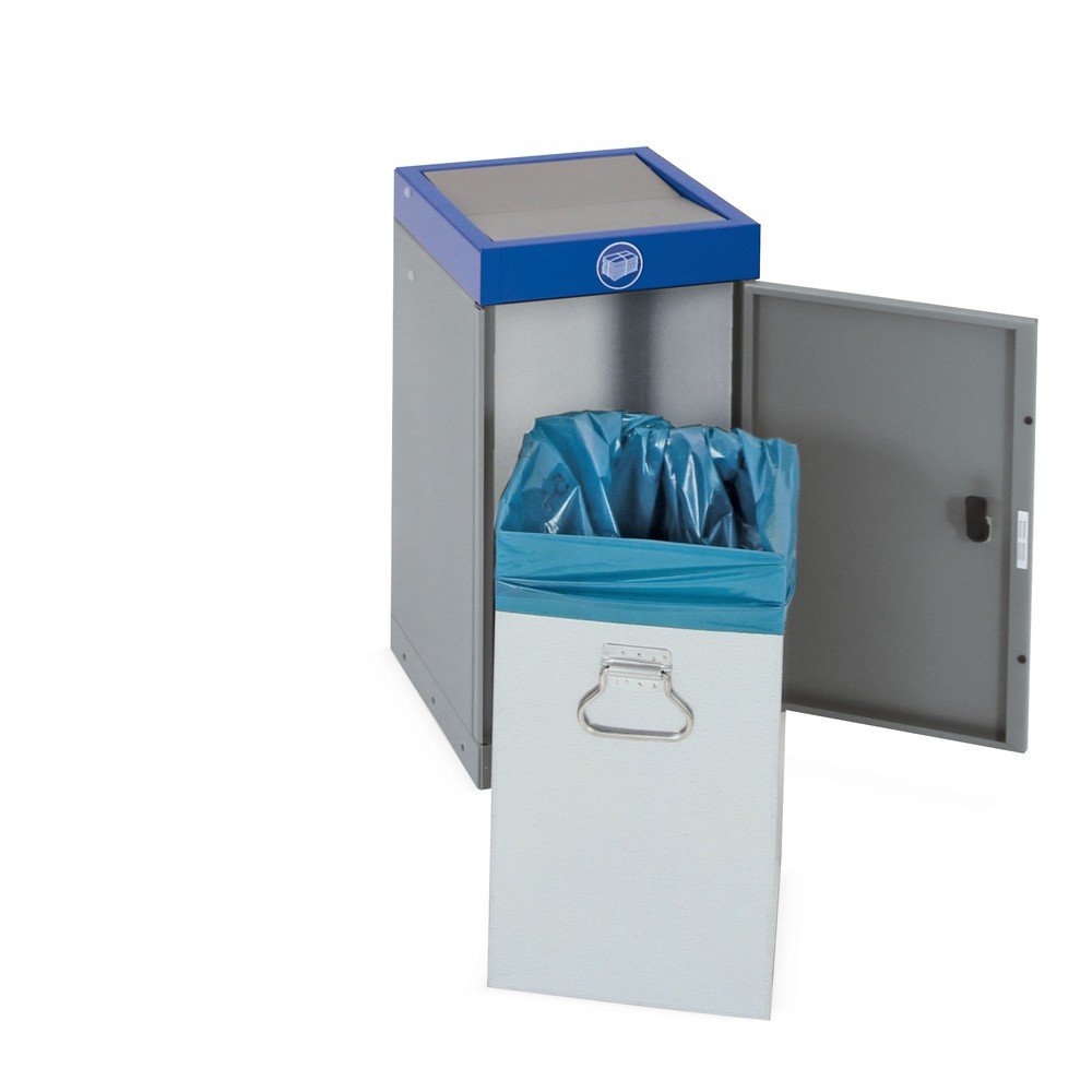 Número de imagen del producto 2: Contenedor de reciclaje stumpf®, 1x 30 litros, tapa amarilla