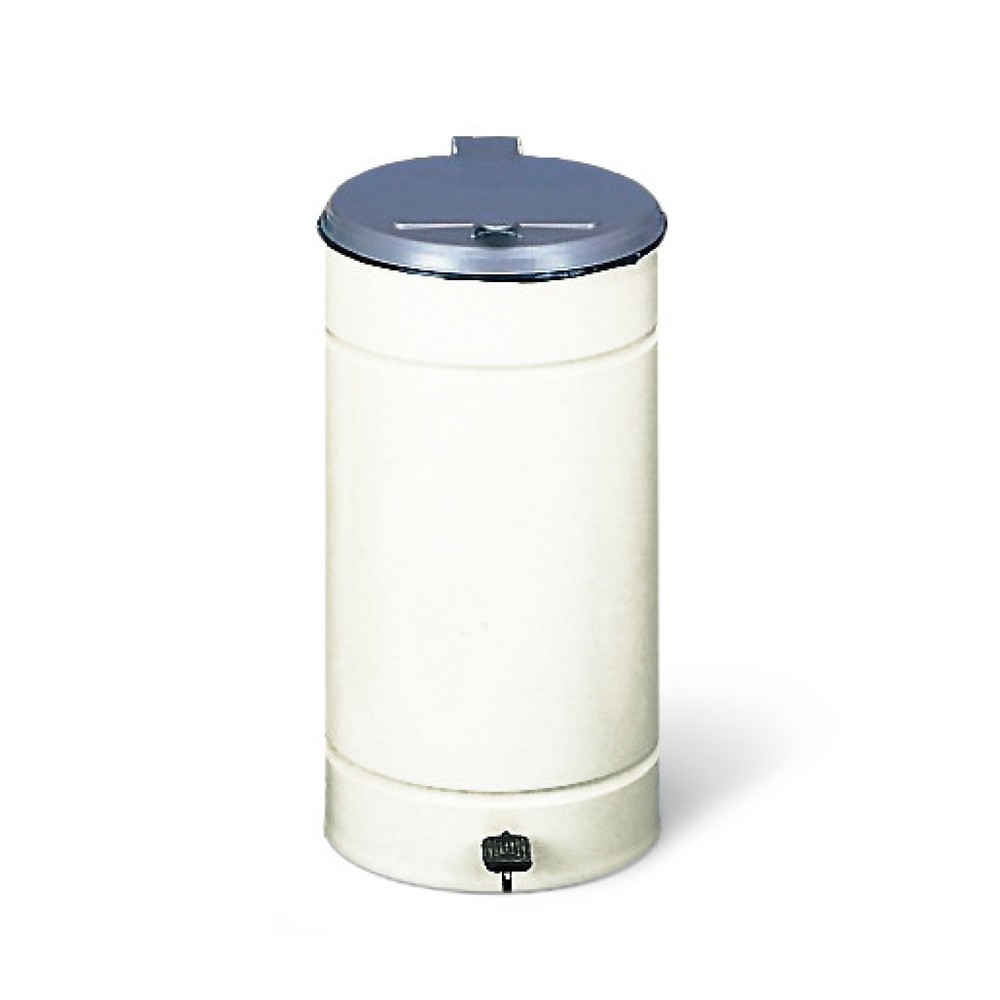 Imagen del producto: Con pedal Euro-Pedal, 60 litros, cuerpo marfil, tapa plata