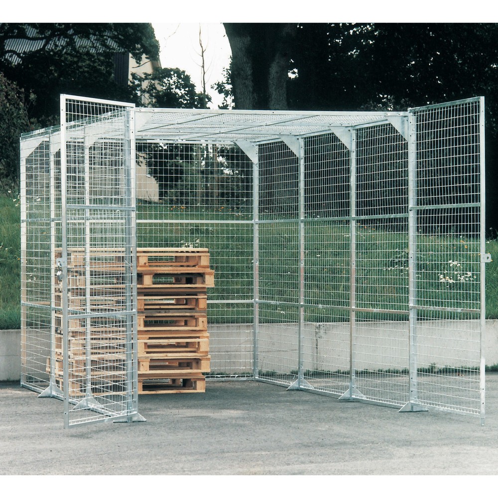 Imagen del producto: Contenedor TROAX®, galvanizado, HxAxF 2.200 x 2.200 x 1.200 mm
