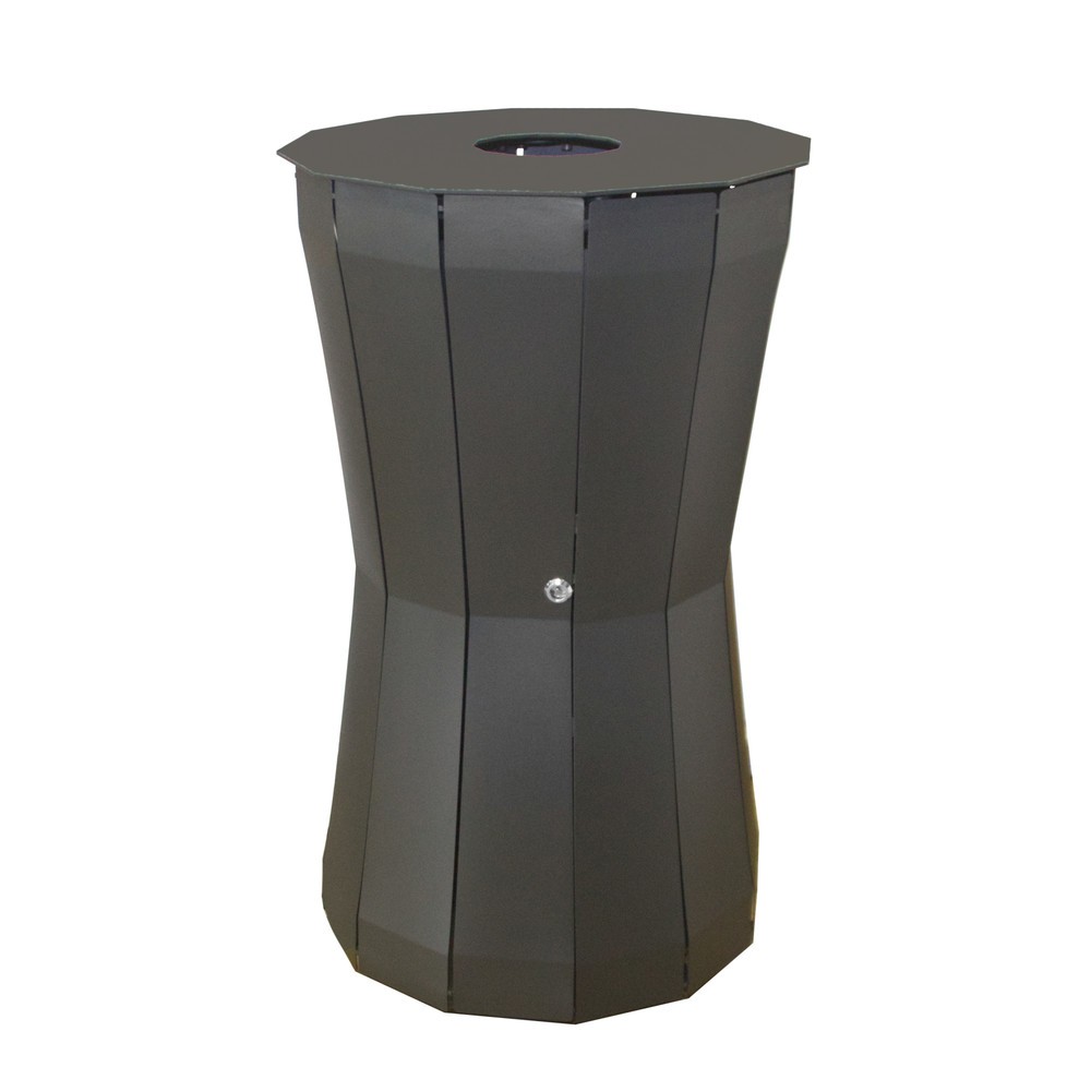Illustration du produit: Conteneur à déchets Style de RENNER, 80 litres, anthracite/fer micacé