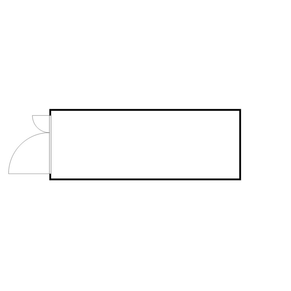 N° de l'image du produit 2 : Conteneur pour substances dangereuses SAFE Tank 1900 ALG, isolé, installation à l'extérieur, complètement monté, revêtement plastique RAL 9002, dimensions extérieures 6 380x2 170x2 560 mm, porte à doubles battants (division asymétrique), au