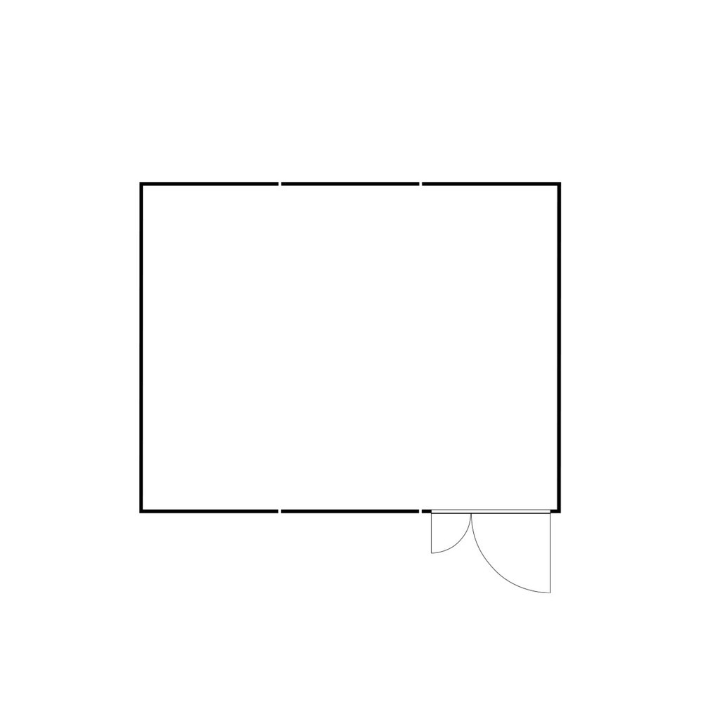 N° de l'image du produit 2 : Conteneur pour substances dangereuses SAFE Tank 5000 ECO, efficacité énergétique grâce à la commande du ventilateur en fonction des portes à doubles battants (division asymétrique) dimensions extérieures 5 380x6 520x2 520 mm, porte à doubles