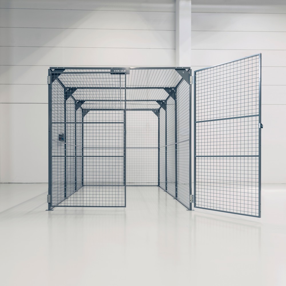 Immagine del prodotto: Contenitore di stoccaggio TROAX®, laccato, AxLxP 2.200 x 2.200 x 1.200 mm