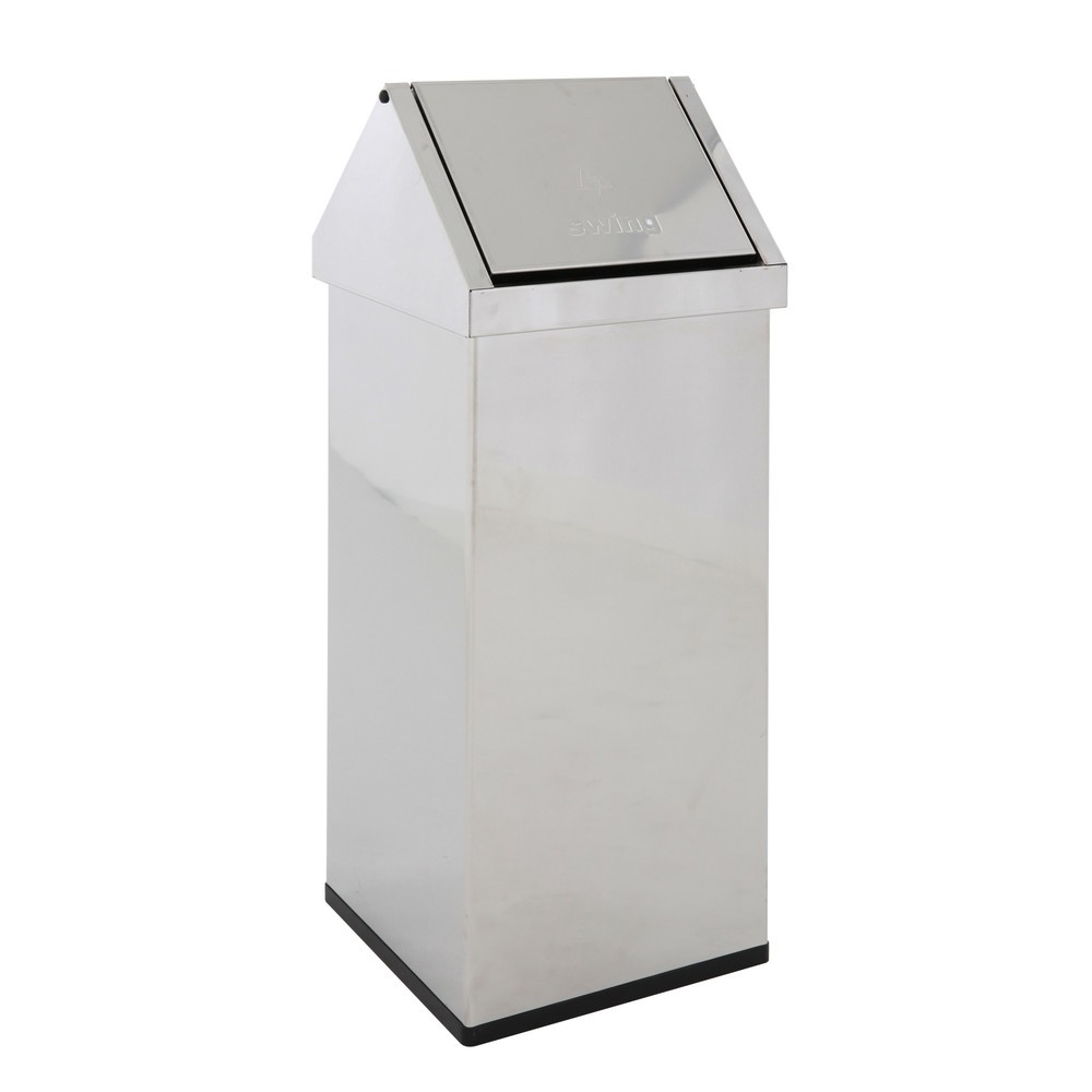 Immagine del prodotto: Contenitore per rifiuti CARRO Swing, 110 litri, in acciaio inox