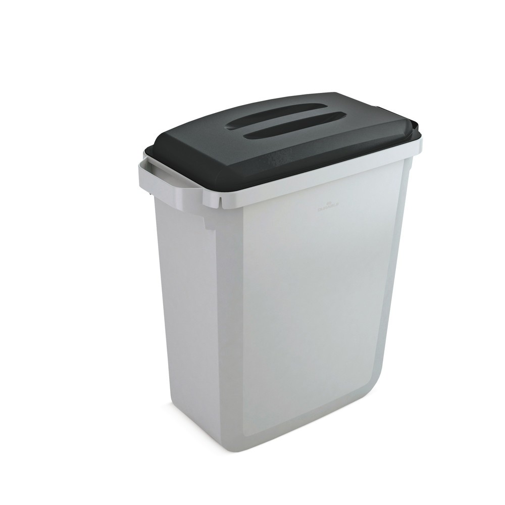 Immagine del prodotto: Contenitore per materiali riciclabili di rifiuto e riciclaggio DURABLE 60 litri, PP, grigio