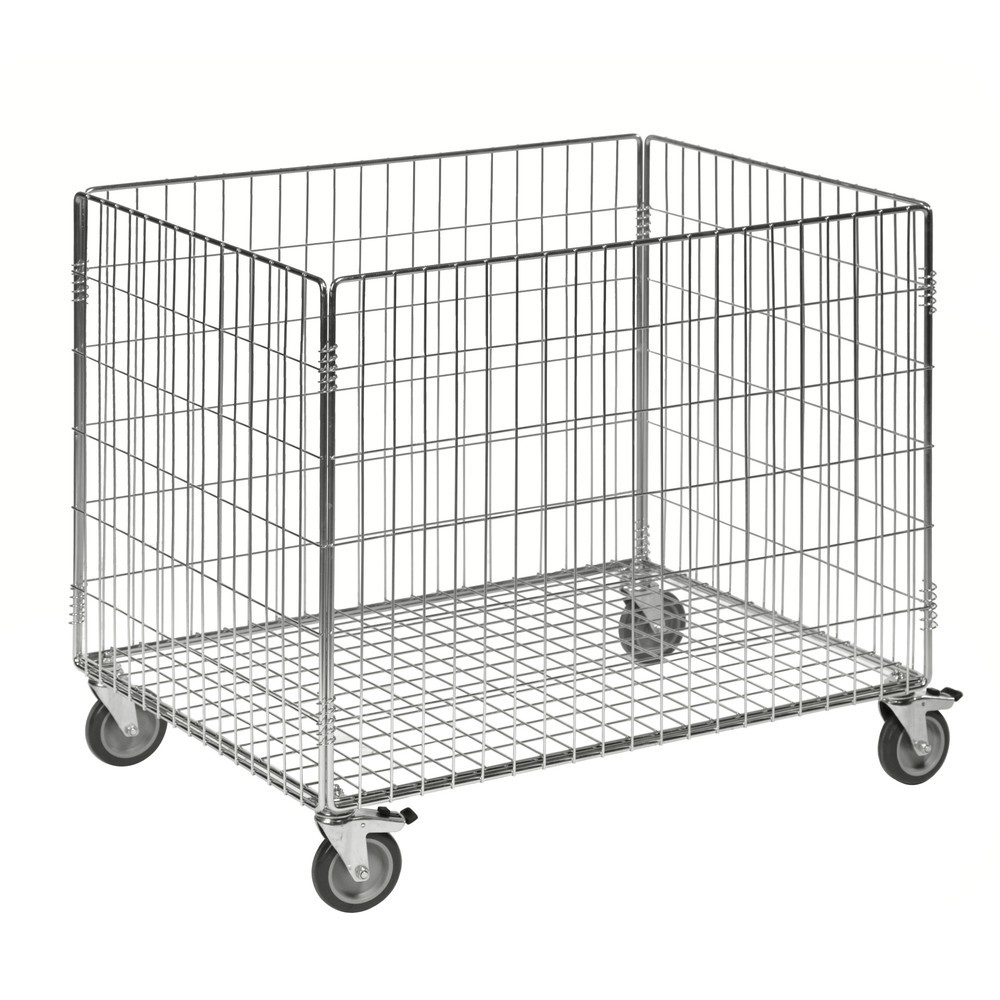Immagine del prodotto: Contenitore su ruote con 4 rulli orientabili HEMMDAL, HxLxP 735 x 630 x 830 mm, portata 60 kg