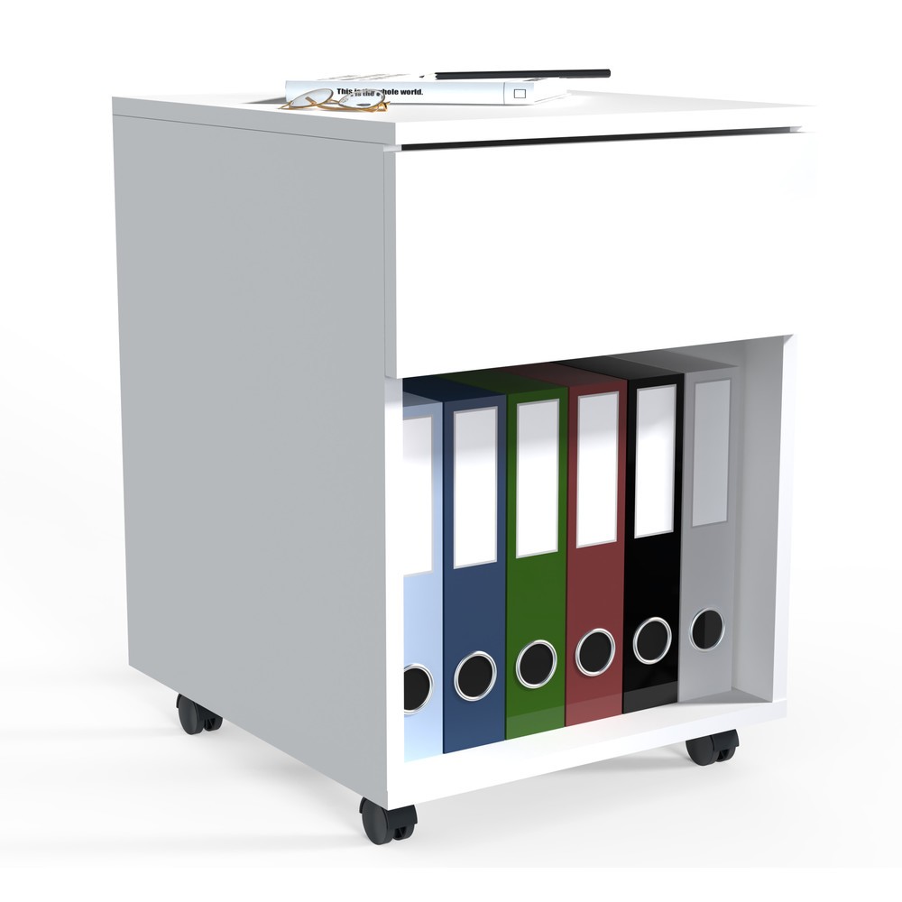 Immagine del prodotto: Contenitore su ruote VCM Dalosa 45 1-SB, bianco