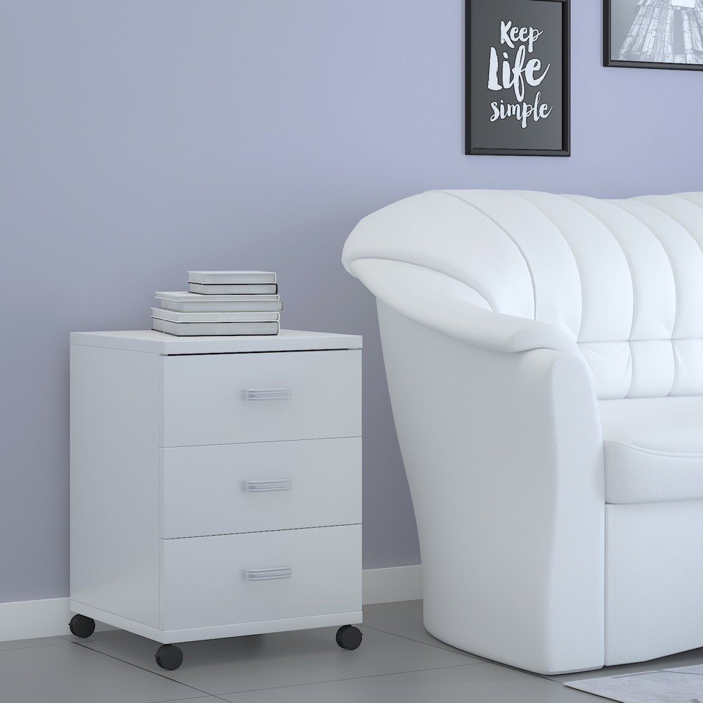 Immagine del prodotto n. 2: Container su ruote VCM Tobila, bianco