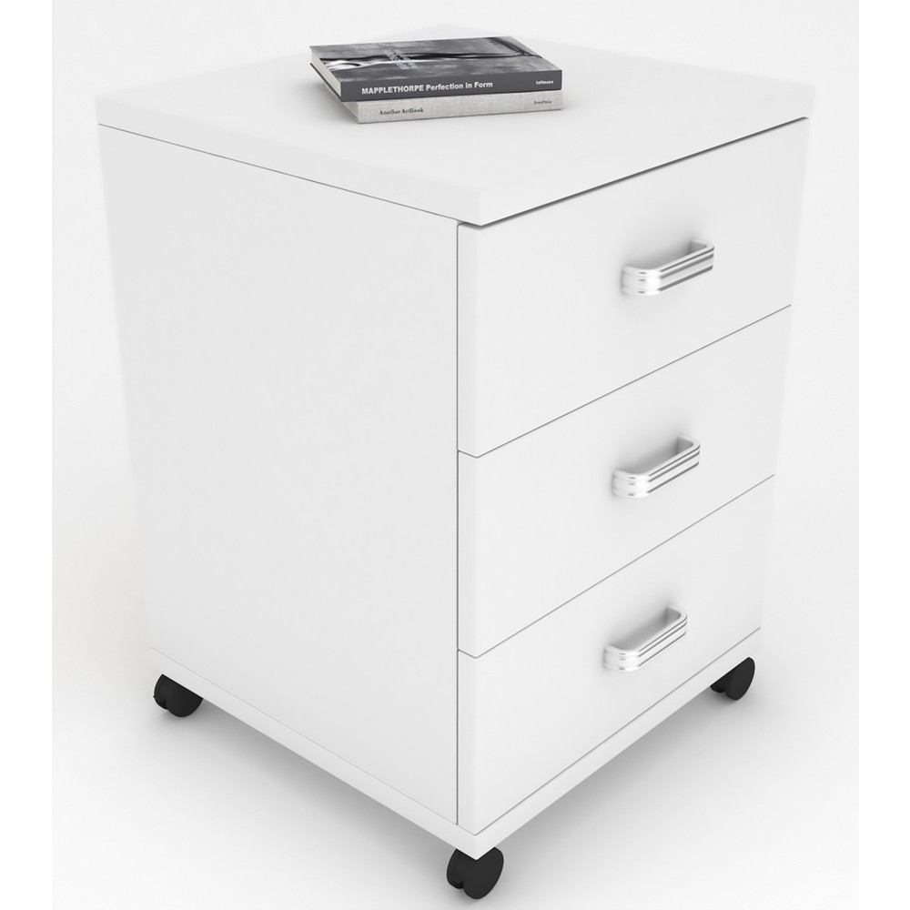 Immagine del prodotto n. 3: Container su ruote VCM Tobila, bianco